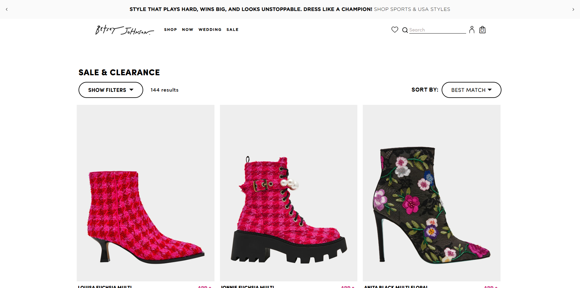 Betsey Johnson coupons